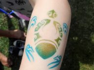 <br/><b>Temporary Airbrush, Ink and Metallic Tattoos</b>